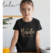 Team Bride Elegant Bachelorette Tシャツ