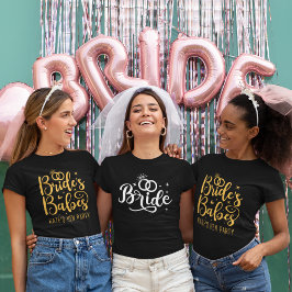 Team Bride ,Fun Bachelorette Party Tシャツ