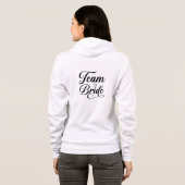 Team Bride Hoodie パーカ (裏面フル)