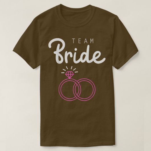 Team Bride Wedding Party Bachelorette Party Matchi Tシャツ (デザイン正面)