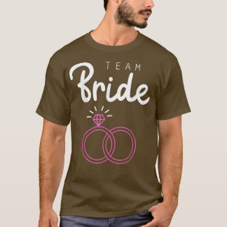 Team Bride Wedding Party Bachelorette Party Matchi Tシャツ