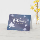 Team Business Starsへようこそ カード (黄色い花)