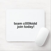 Team C00lkidd Join Today Kids Funny Quote Cool Kid マウスパッド (マウス)