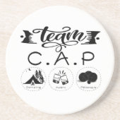 Team C.A.P Camping Apéro Pétanque コースター (正面)