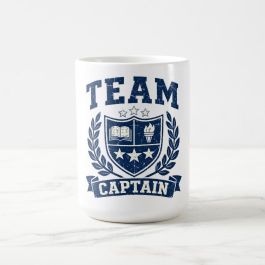 Team Captain – Leadership Sports Pride コーヒーマグカップ (中央)