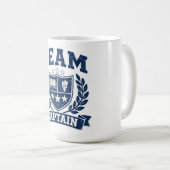 Team Captain – Leadership Sports Pride コーヒーマグカップ (正面右)