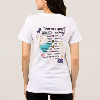 Team Cherokee アンブレイクエーブル ツアー ウィメンズ Tシャツ (ホワイト)