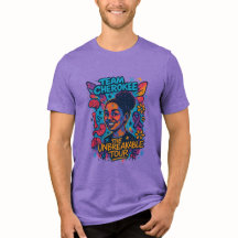Team Cherokee Unbreakable Tour Men's Tee (Purple)