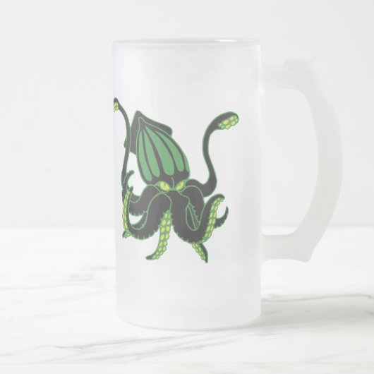 TEAM-CHOCOのビールのジョッキ フロストグラスビールジョッキ (右)