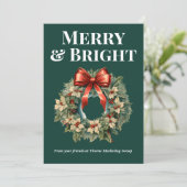 Team Christmas Card in Green シーズンカード (スタンド正面)