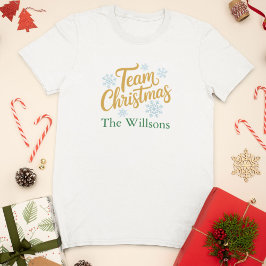 Team Christmas | Matching Family Holiday Tシャツ