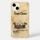 Team Cleves - Anne of Cleves' Crown & Signature Ca Case-Mate iPhoneケース (裏面)