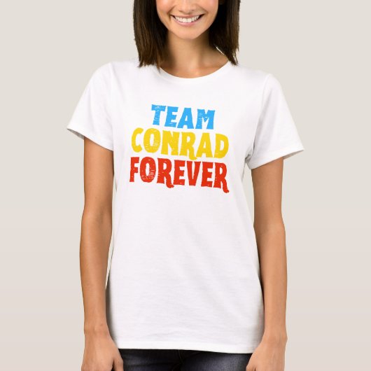 Team Conrad Forever Tシャツ (正面)