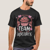 Team Cupcakes Cupcake Eat Tシャツ (正面)