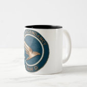 Team D – AF.RO Ascendancy Emblem | Elite Rising Le ツートーンマグカップ (正面右)