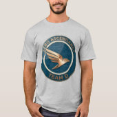 Team D – AF.RO Ascendancy Emblem | Elite Rising  Tシャツ (正面)