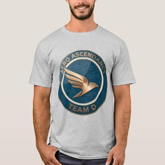 Team D – AF.RO Ascendancy Emblem | Elite Rising  Tシャツ (正面)