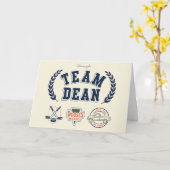 Team Dean Gilmore Girls Design カード (黄色い花)