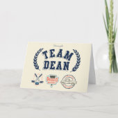 Team Dean Gilmore Girls Design カード (正面)