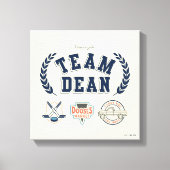 Team Dean Gilmore Girls Design キャンバスプリント (正面)
