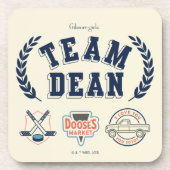 Team Dean Gilmore Girls Design コースター (正面)