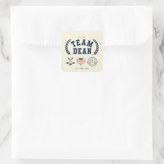 Team Dean Gilmore Girls Design スクエアシール (バッグ)