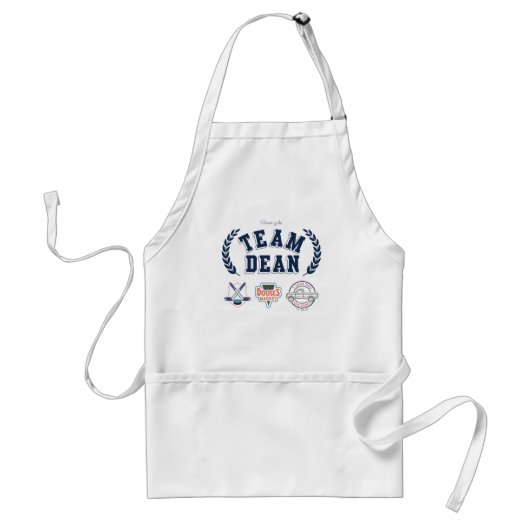 Team Dean Gilmore Girls Design スタンダードエプロン (正面)