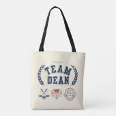 Team Dean Gilmore Girls Design トートバッグ (裏面)