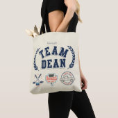 Team Dean Gilmore Girls Design トートバッグ (クローズアップ)