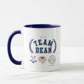 Team Dean Gilmore Girls Design マグカップ (左)