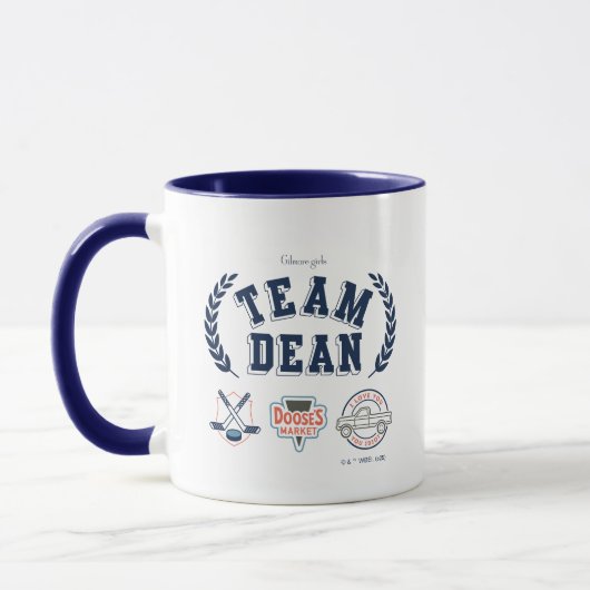 Team Dean Gilmore Girls Design マグカップ (左)