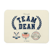 Team Dean Gilmore Girls Design マグネット (横)