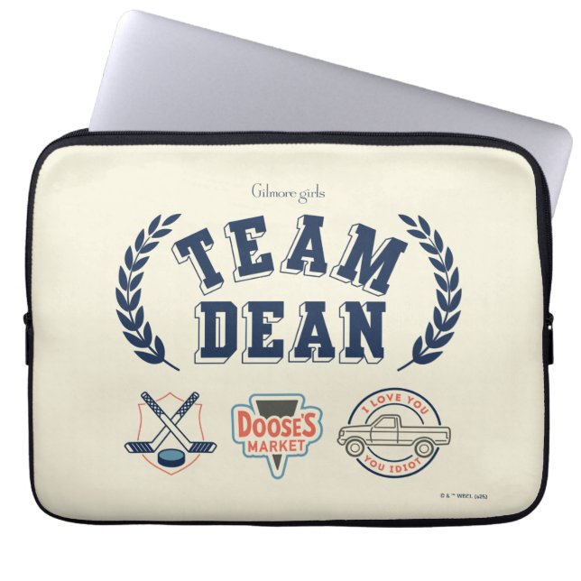 Team Dean Gilmore Girls Design ラップトップスリーブ (正面)