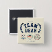 Team Dean Gilmore Girls Design 缶バッジ (正面&裏面)