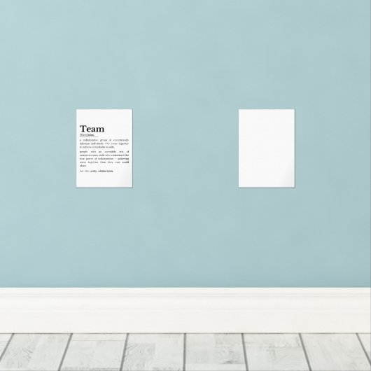 Team Definition – The Power of Collaboration  (ウッドフロア)