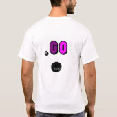 team.dot停止は行きます tシャツ (裏面)