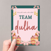 team dulha アクリル招待状 (インサイチュ (ポータブル))