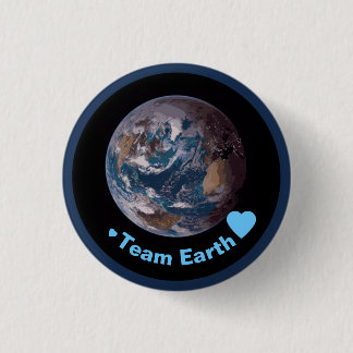 "Team Earth" ブルーマーブル 缶バッジ
