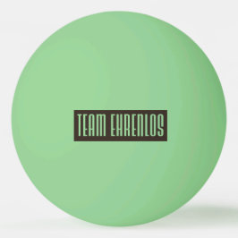 Team Ehrenlos Glow in the Dark Tischtennisball 卓球ボール
