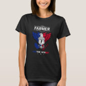 Team Farmer Lifetime Member Agriculture Tractor Fa Tシャツ (正面)