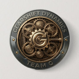 Team G – Gearshift Dynamics Emblem | High Performa 缶バッジ
