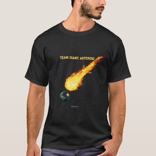 Team Giant Asteroid - A MisterPシャツ Tシャツ (正面)