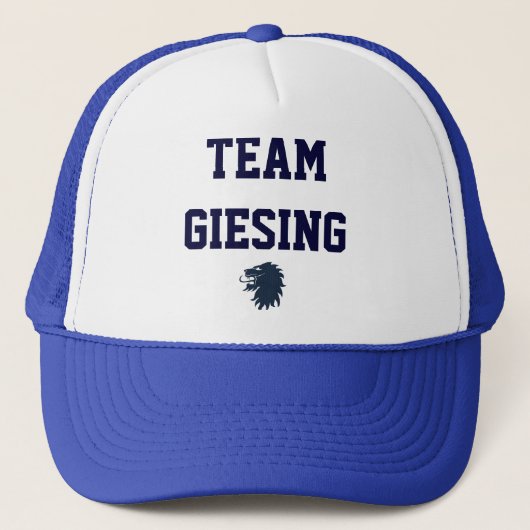 Team Giesing Cap 2 blau キャップ (正面)