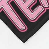 Team Girl Bysketbyll Bbyll Player フリースブランケット (角)