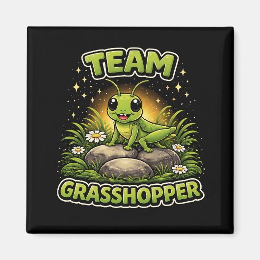 Team Grasshopper マグネット (正面)