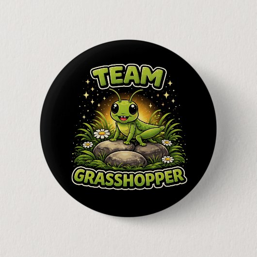 Team Grasshopper 缶バッジ (正面)