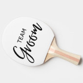 Team Groom Black 卓球ラケット (横)