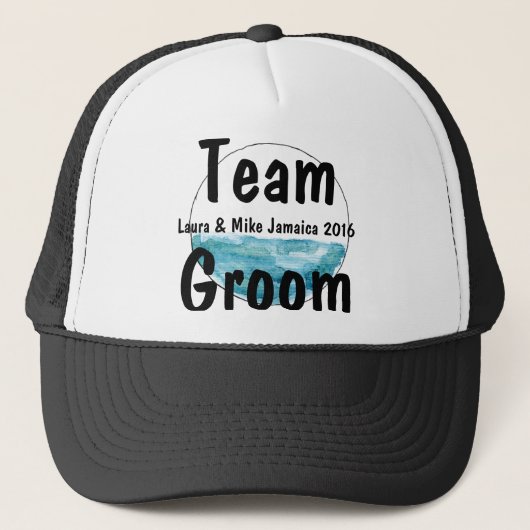 Team Groom circle キャップ (正面)