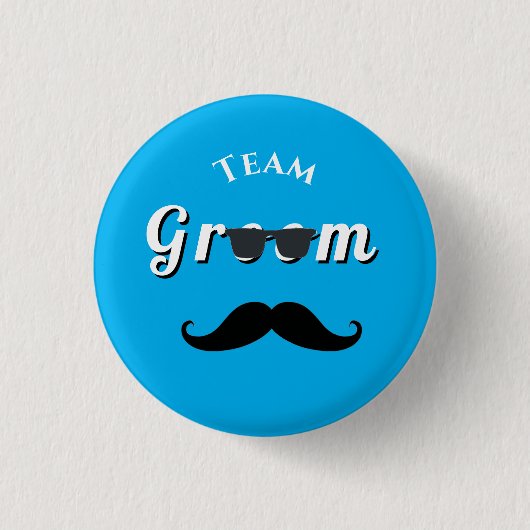 Team Groom ladkewale badge  Button 缶バッジ (正面)