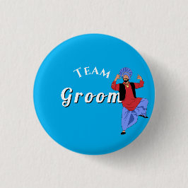 Team Groom ladkewale badge  Button 缶バッジ